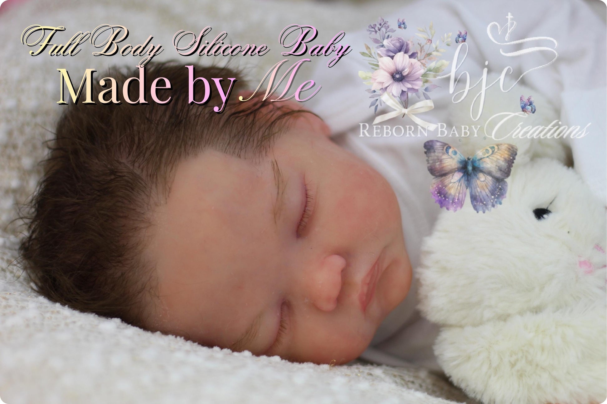 Super Soft Silicone Baby: Emma by Dawn Donofrio, Opened Mouth. 21 Inches 8lbs 4 oz.