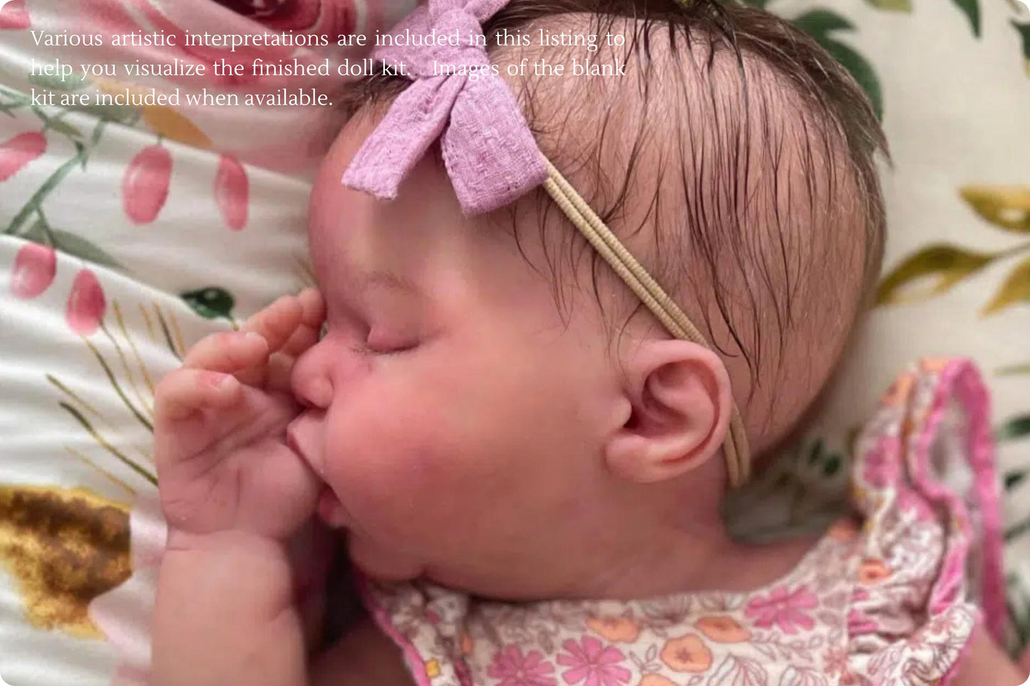 Super Soft Silicone Baby: Emma by Dawn Donofrio, Opened Mouth. 21 Inches 8lbs 4 oz.