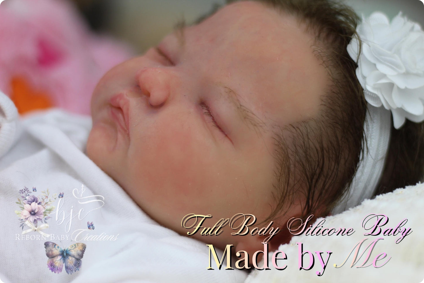 Super Soft Silicone Baby: Emma by Dawn Donofrio, Opened Mouth. 21 Inches 8lbs 4 oz.