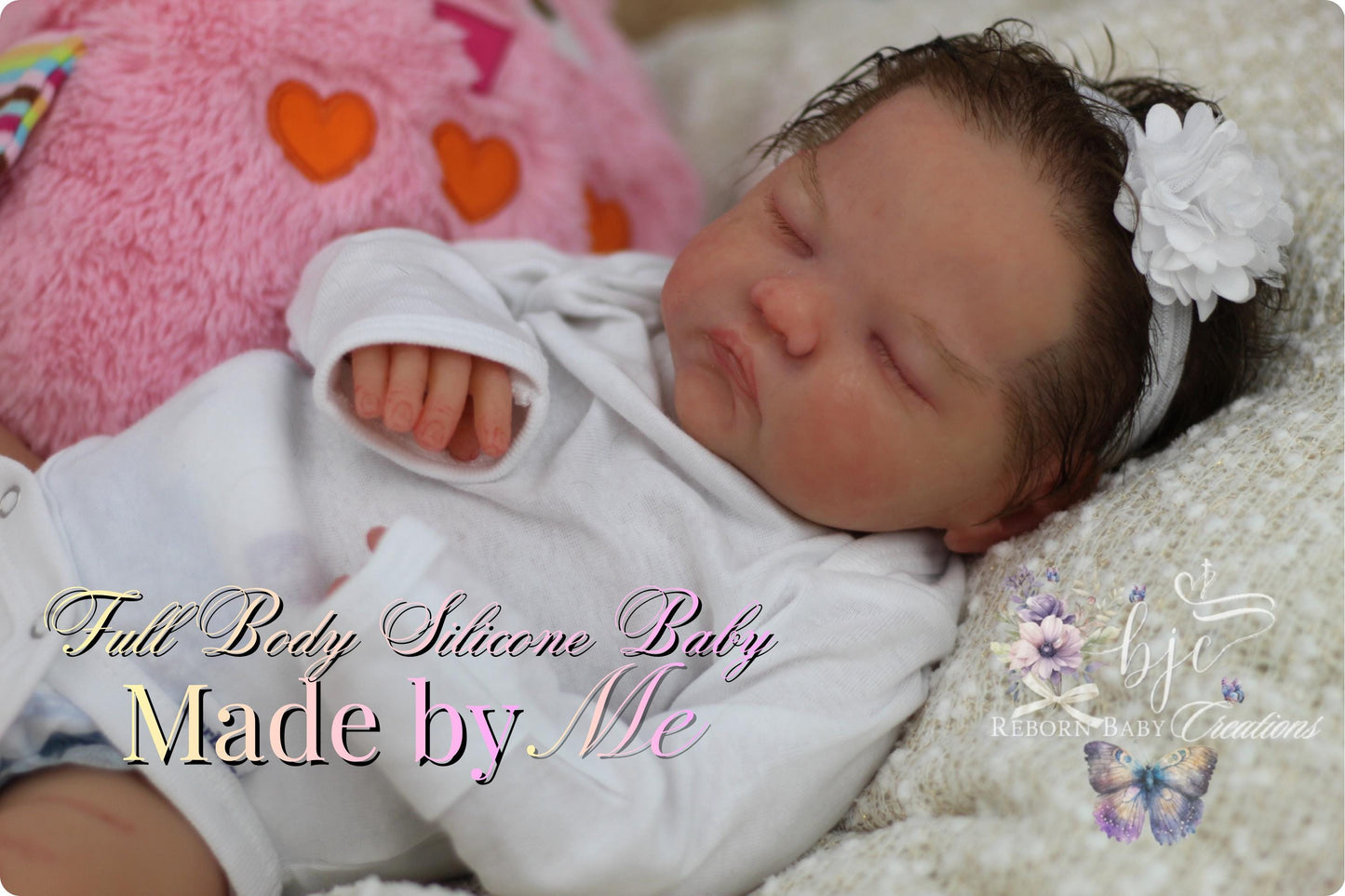 Super Soft Silicone Baby: Emma by Dawn Donofrio, Opened Mouth. 21 Inches 8lbs 4 oz.