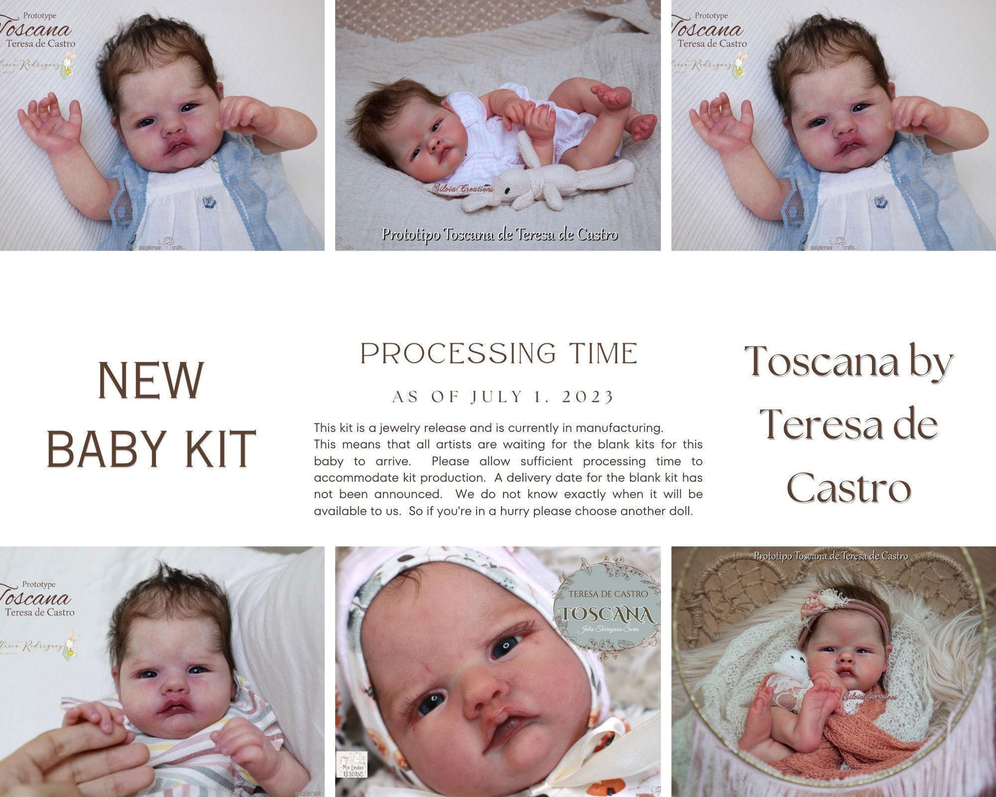 Tuscany by Teresa de Castro (17"+Full Limbs)