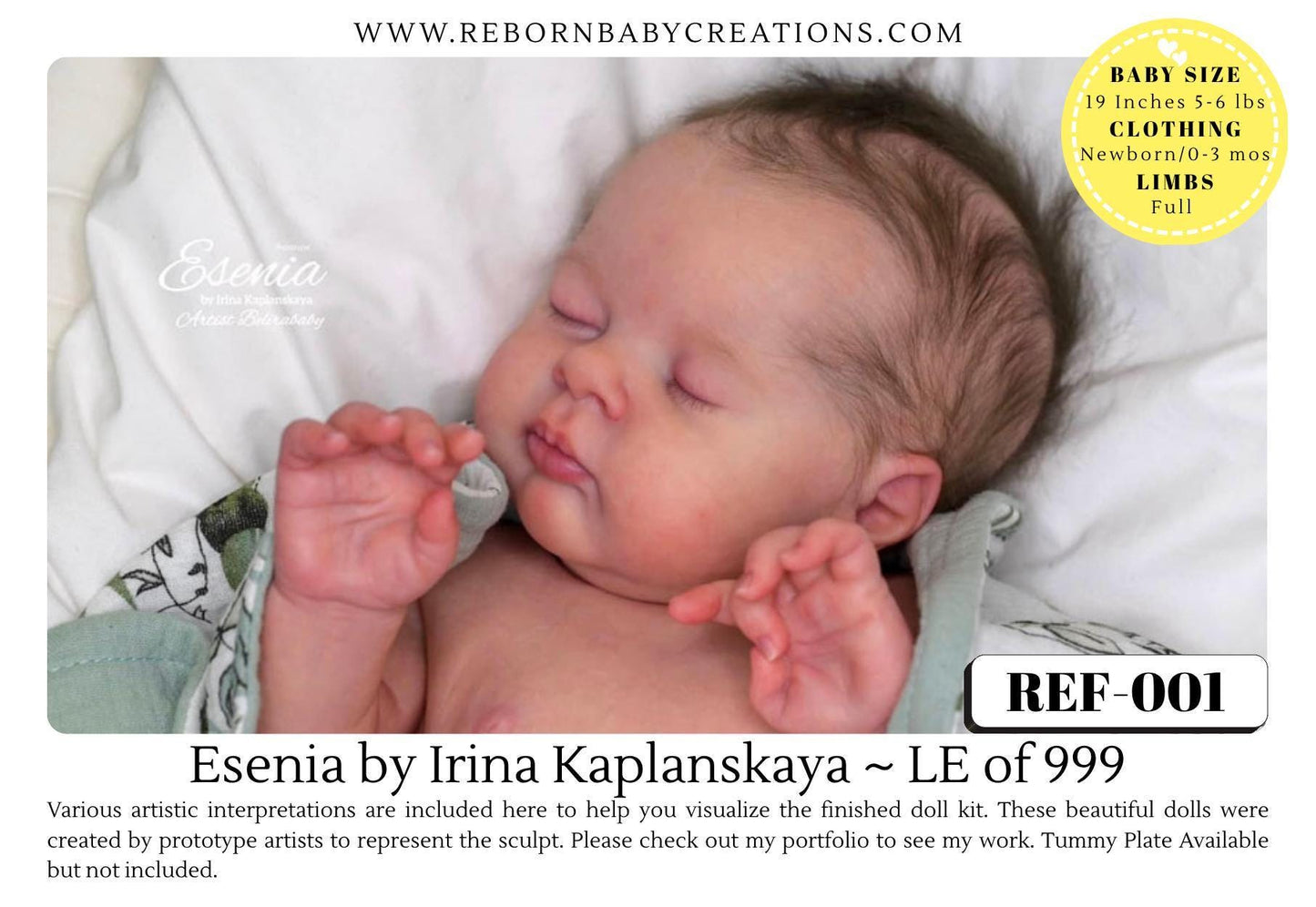 Esenia by Irina Kaplanskaya ~ LE999 (19"+Full Limbs)