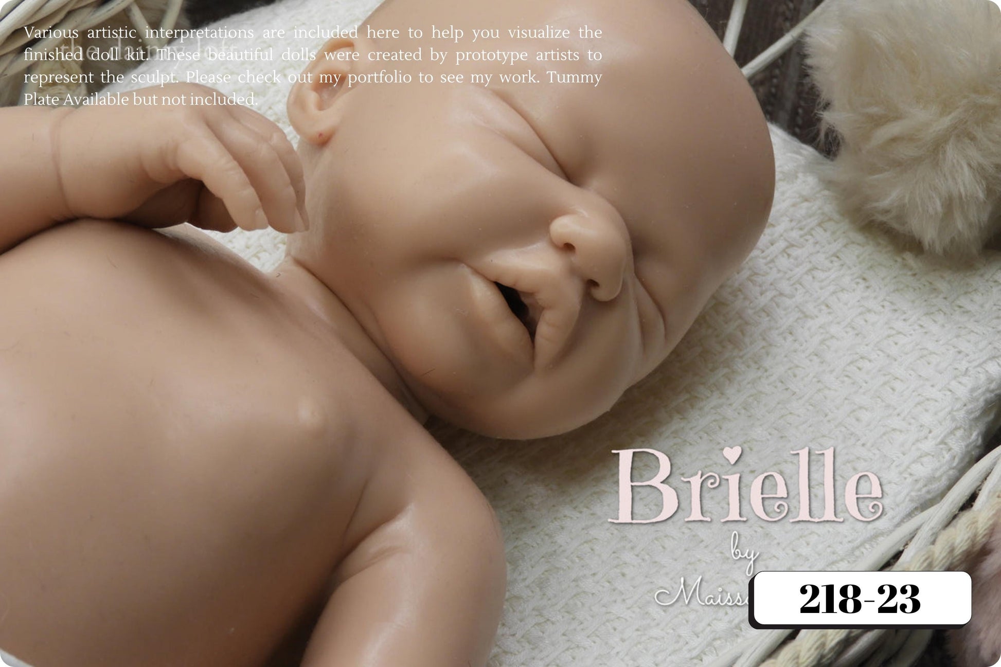 Full Silicone Baby Brielle/Bobby by Maissa Said (20 inches 7lbs 14oz)