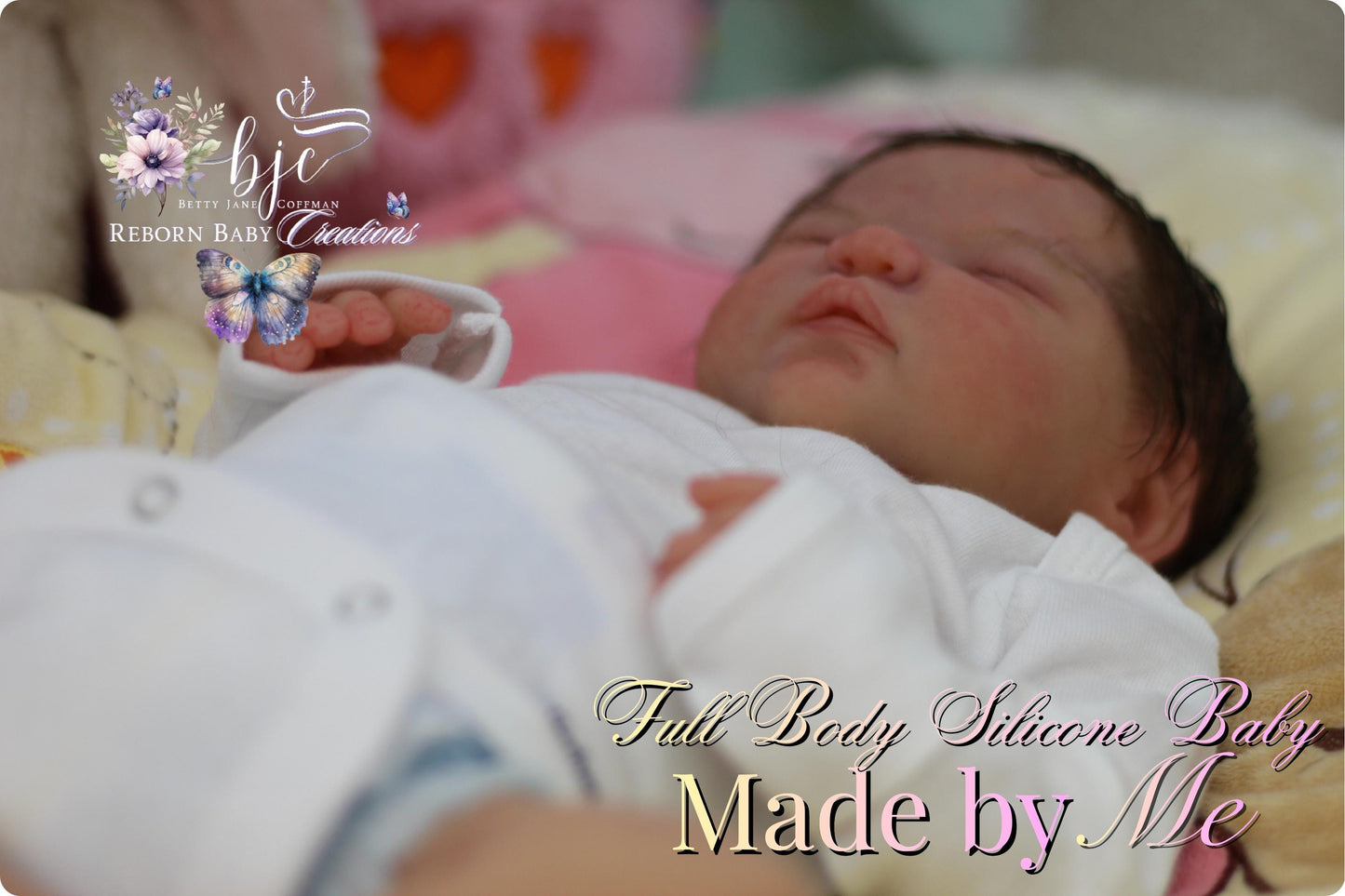 Full Silicone Baby Kaillie/Kellan Awake (19.5 inches 7lbs 6oz)