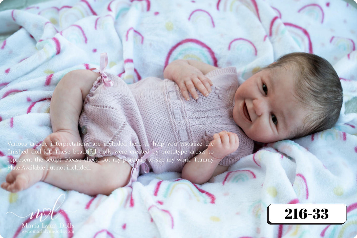 Full Silicone Baby Kaillie/Kellan Awake (19.5 inches 7lbs 6oz)