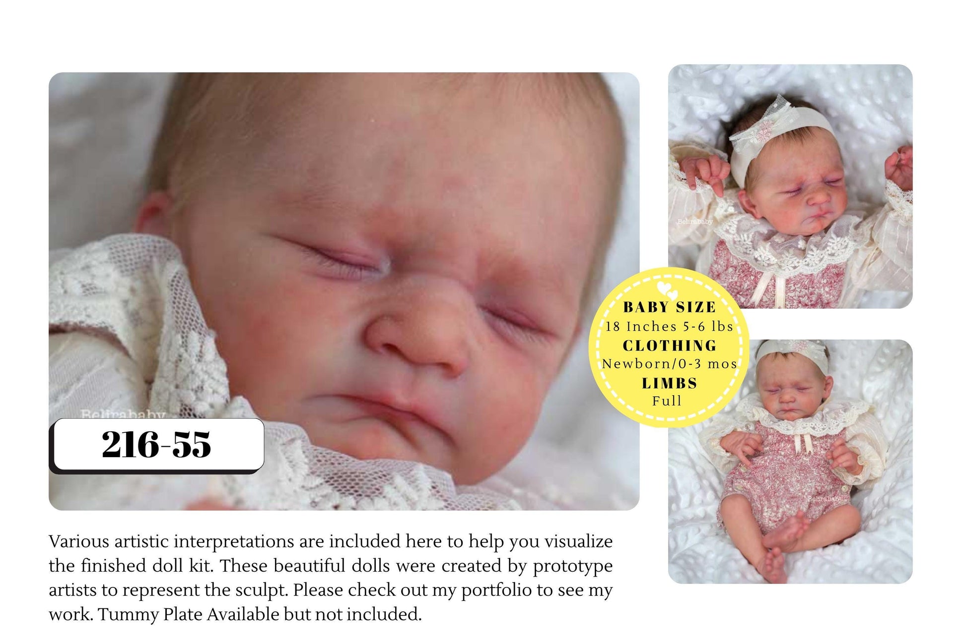 LE 600 ~ Frizzle by Severine Piret ~ Limited Edition (18"+Full Limbs)