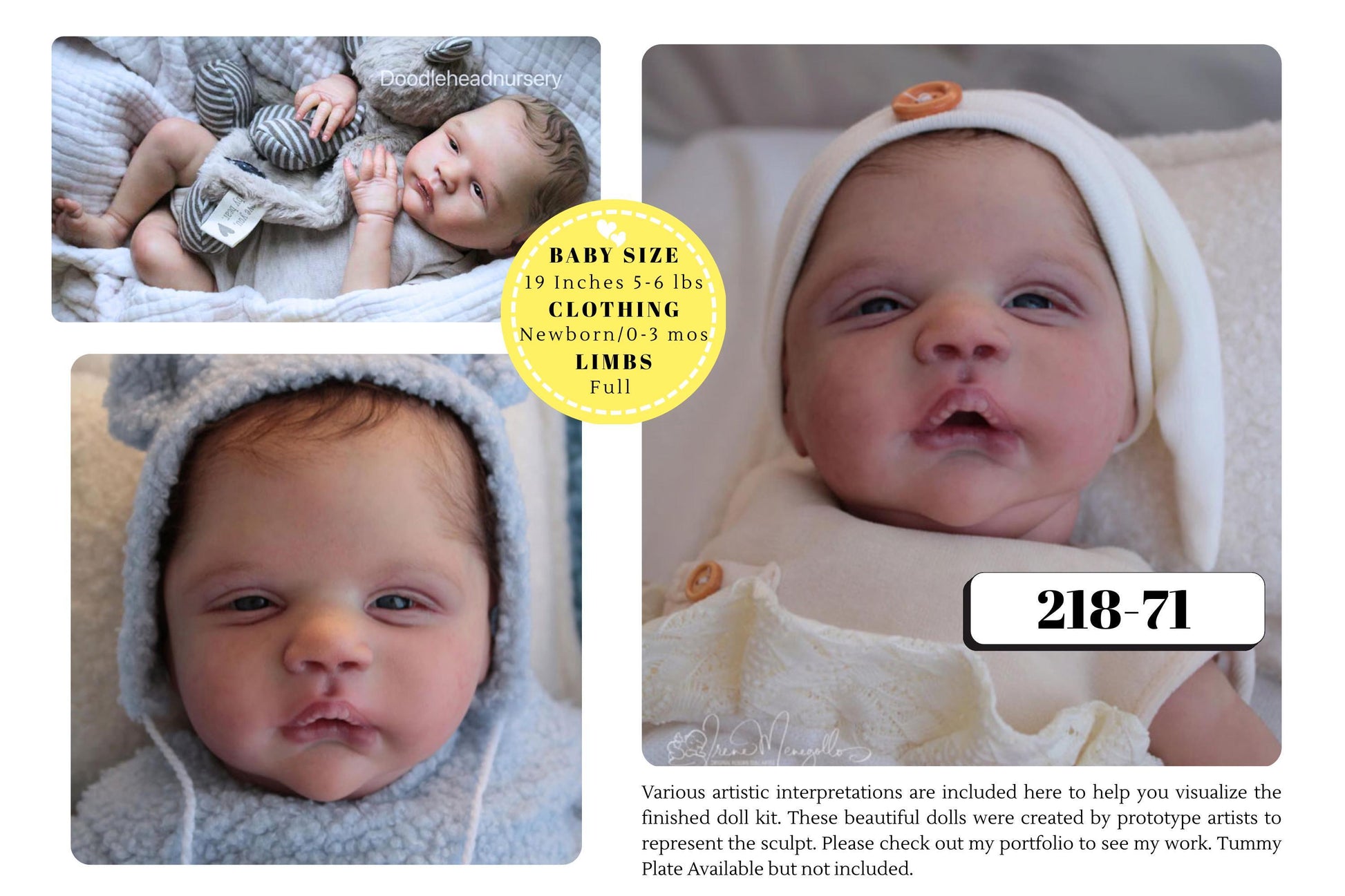 LE Alessandro Awake by Cassie Ann Love (19"+ Full Limbs)