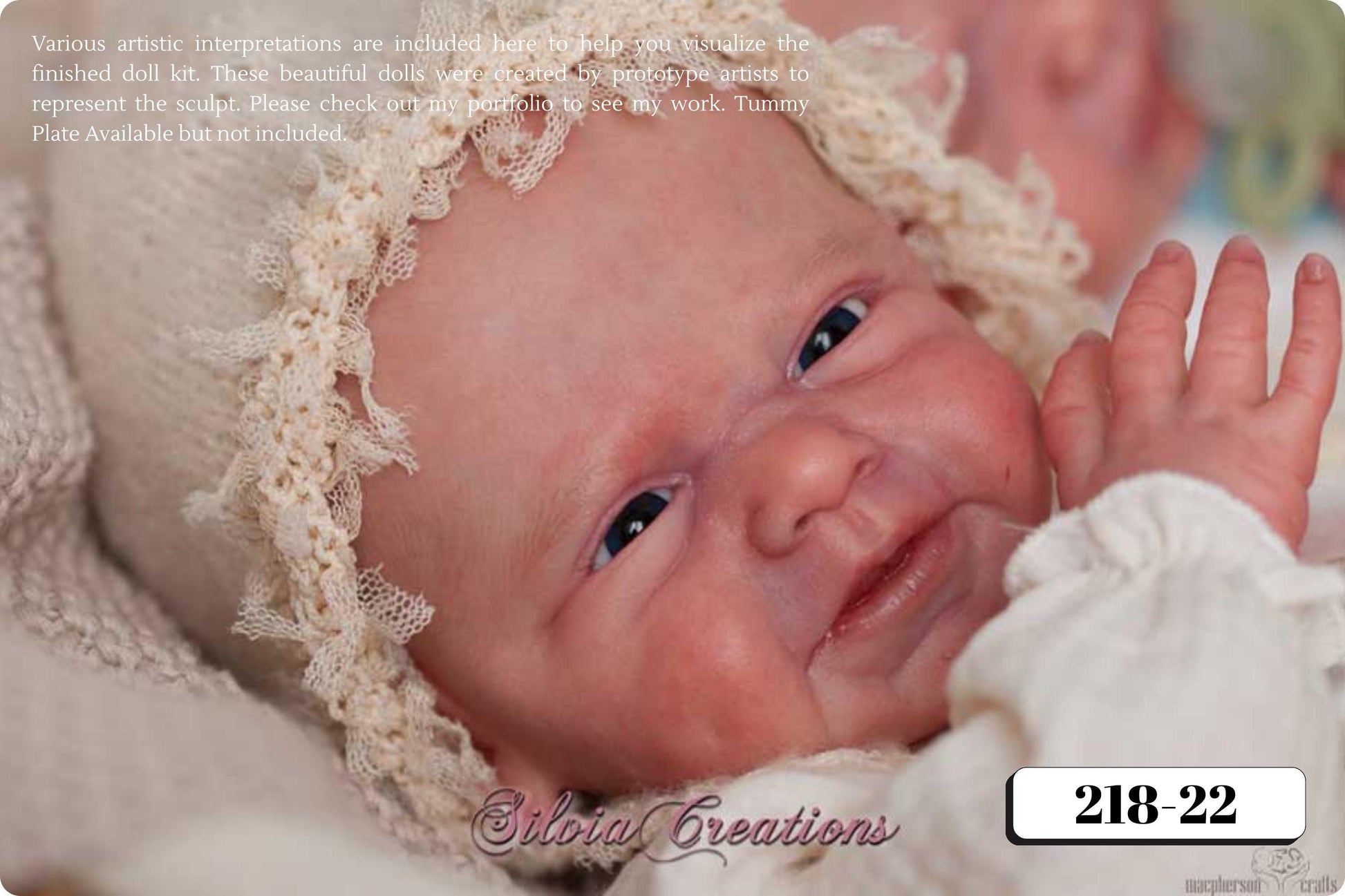 Reborn Baby Rinzin by Severine Piret (19"+ Full Limbs)
