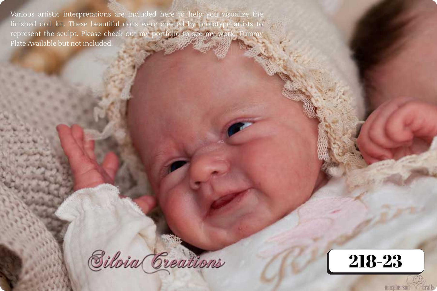 Reborn Baby Rinzin by Severine Piret (19"+ Full Limbs)