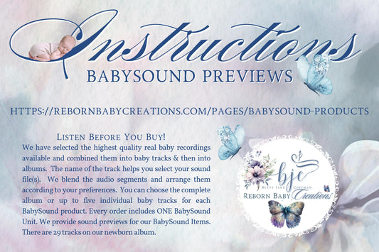 Real Baby Sounds In A Sweet Bib! Fun For Interactive Play. Doll Not Included.