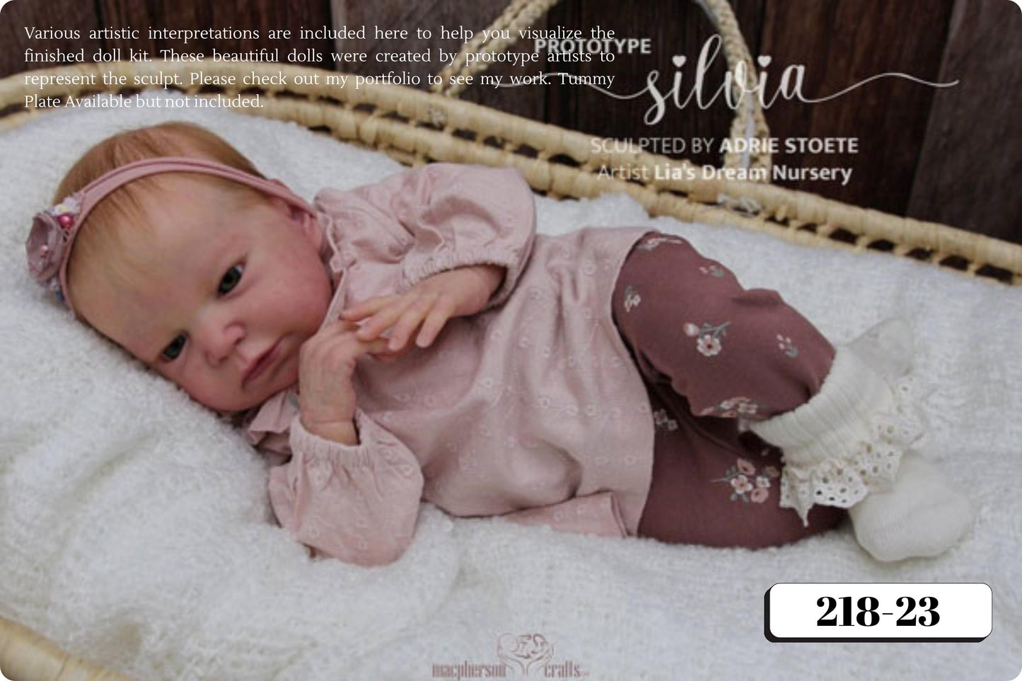 NEW!! Silvia by Adrie Stoete (19"+Full Limbs)