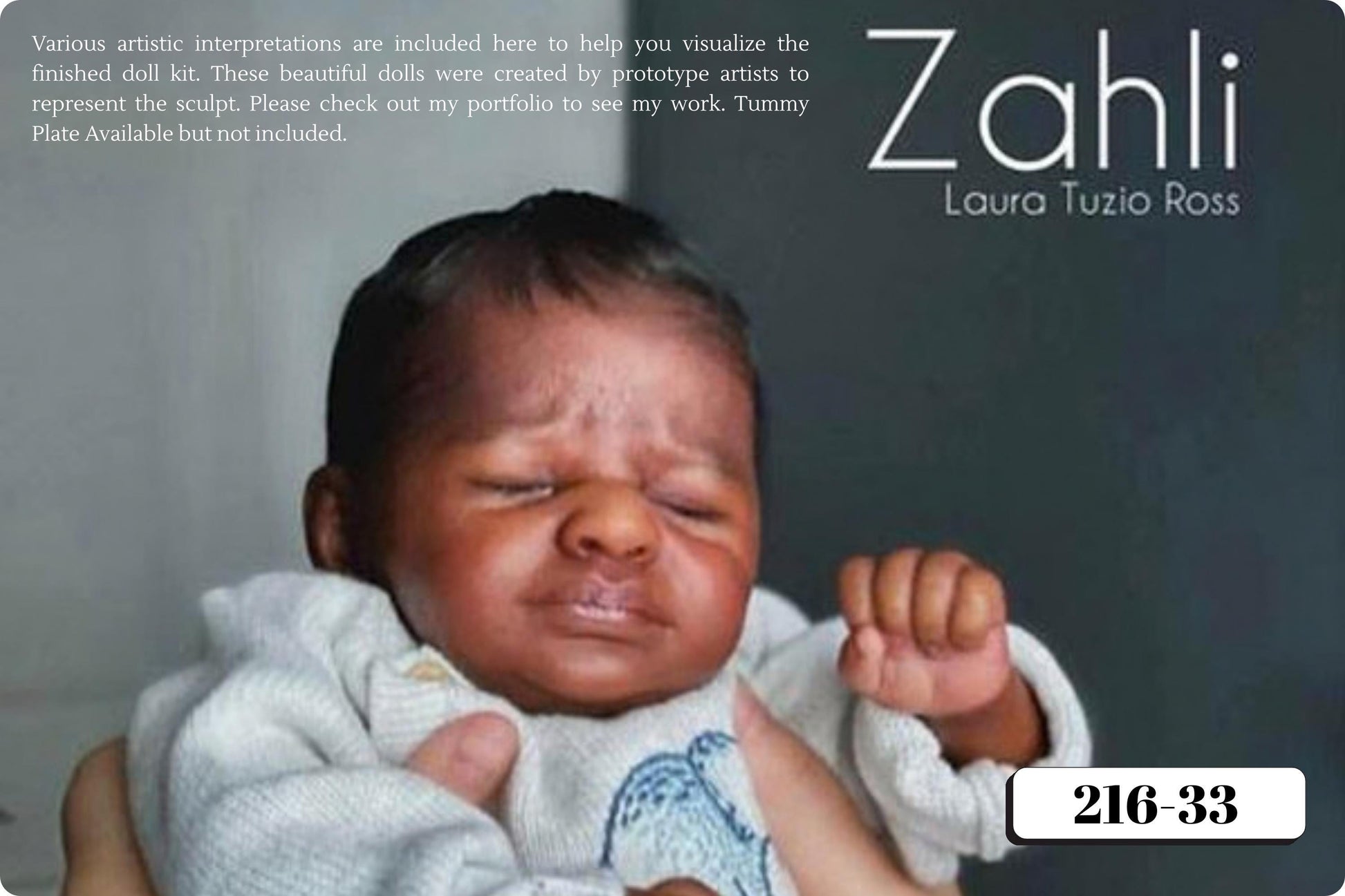 LE Zahli by Laura Tuzio Ross~Pre-Order (17"+Full Limbs)