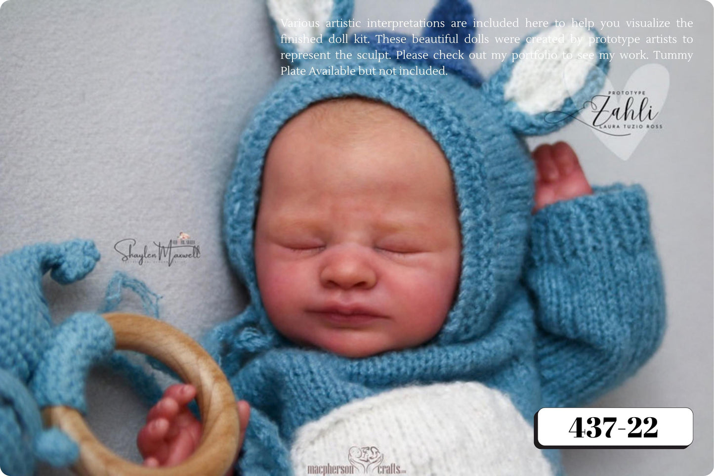 LE Zahli by Laura Tuzio Ross~Pre-Order (17"+Full Limbs)