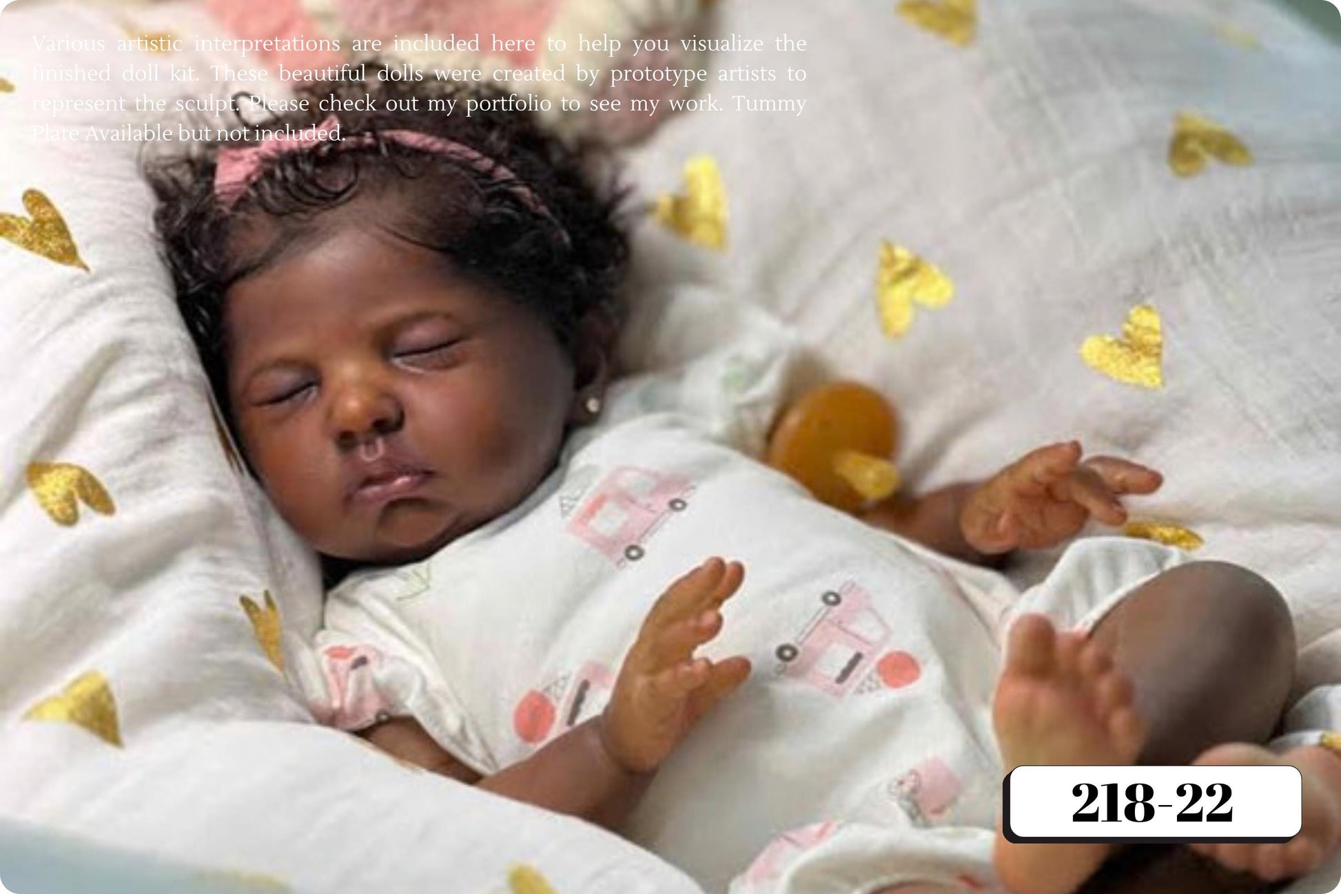 LE Cameron Asleep by Laura Tuzio Ross~Pre-Order (23"+Full Limbs)