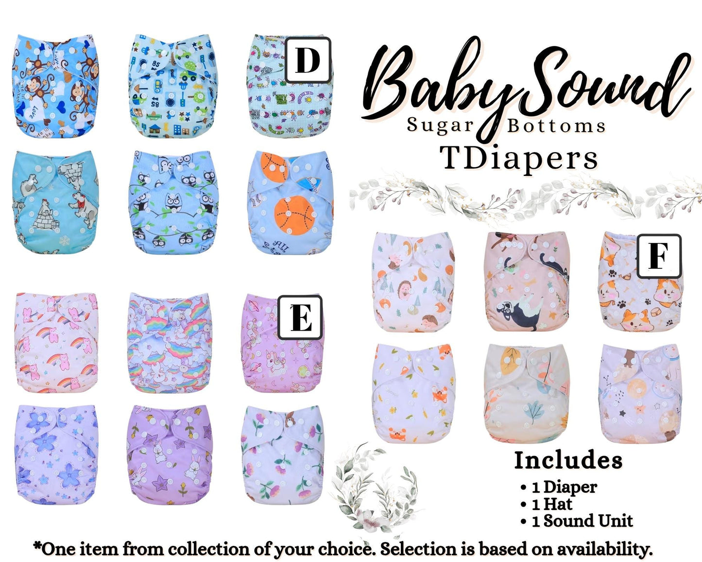 BabySound SugarBottoms Hi-Def Real Baby Sound ***This is NOT a DOLL!