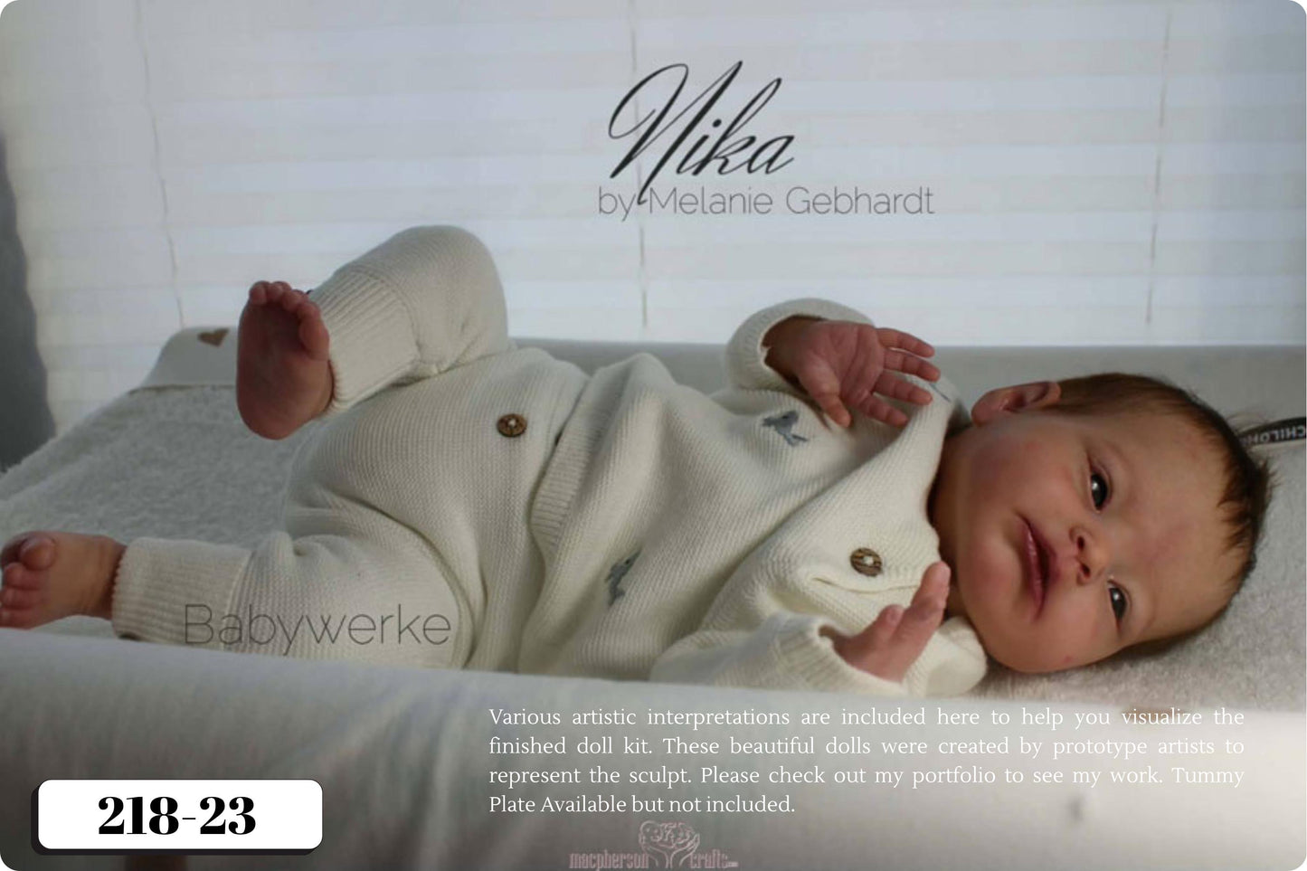 Nika by Melanie Gebhardt ~ Pre-Order (19"+Full Limbs)