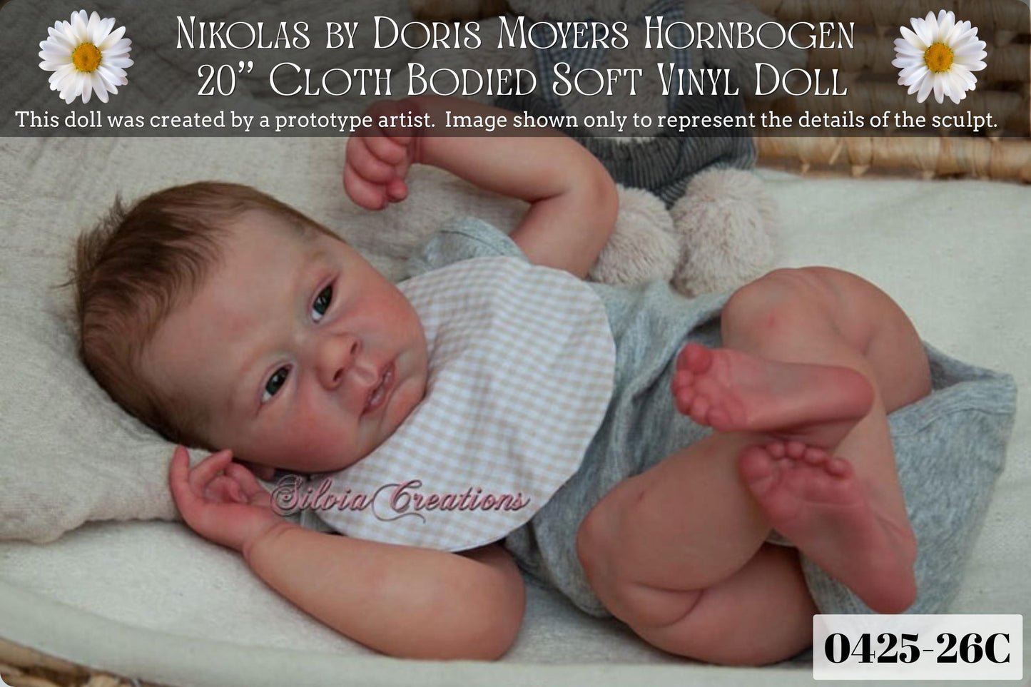 Nikolas by Doris Moyers Hornbogen (20"+Full Limbs)