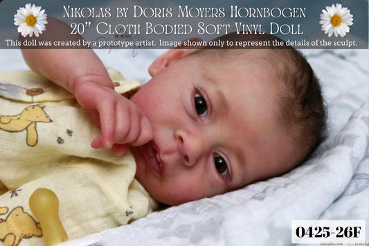 Nikolas by Doris Moyers Hornbogen (20"+Full Limbs)