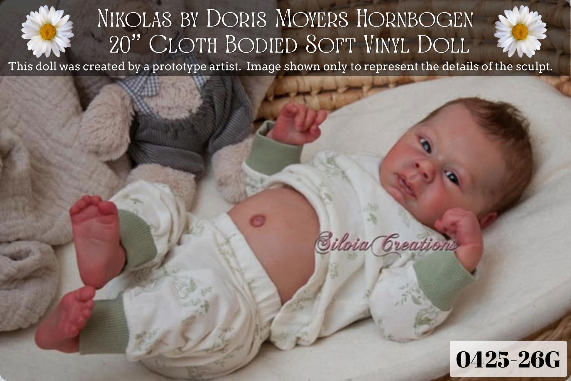 Nikolas by Doris Moyers Hornbogen (20"+Full Limbs)