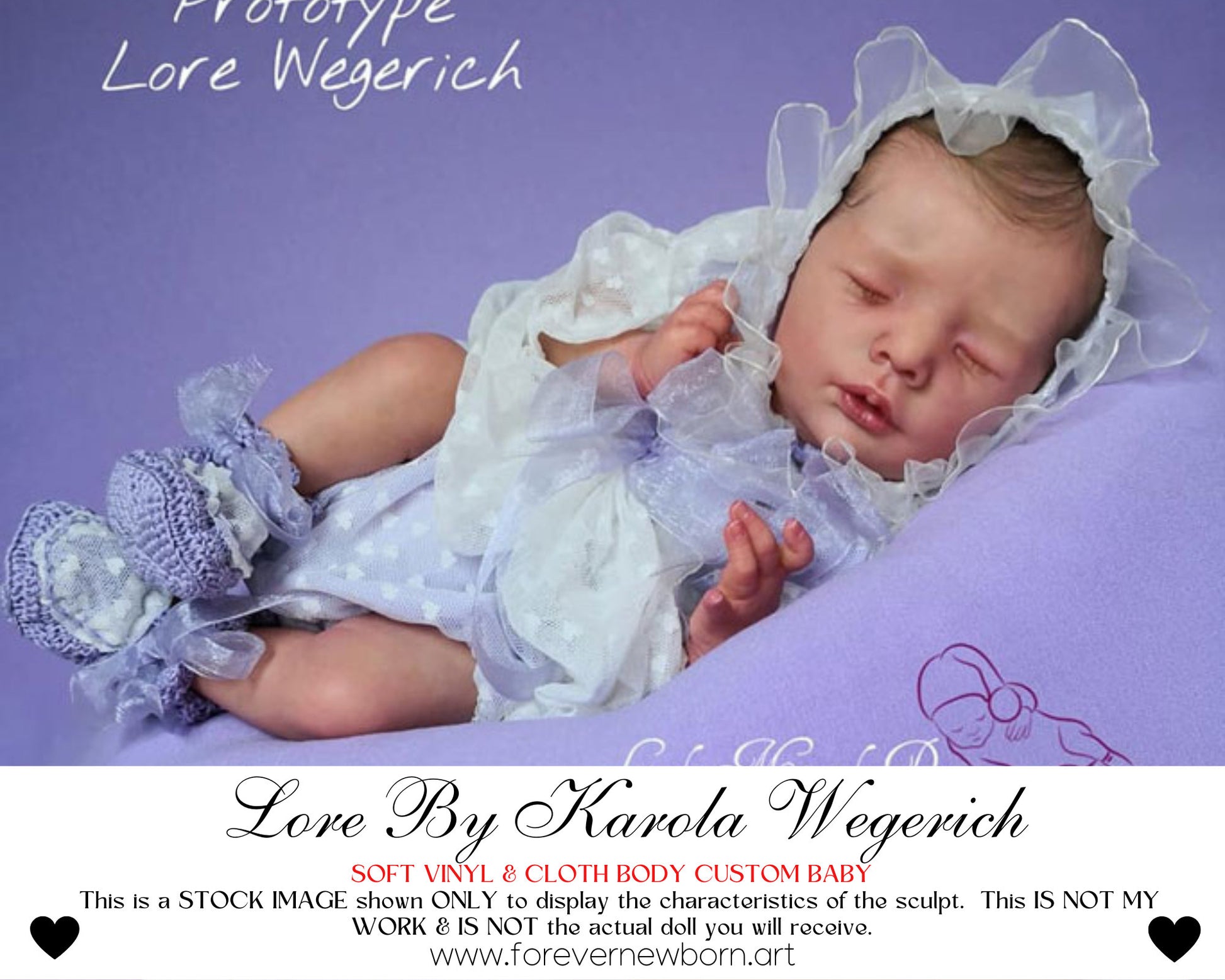 Ultra-Realistic ReBoRn BaBy ~ Lore by Karola Wegerich **Examples Of My Work Included (20"+Full Limbs)