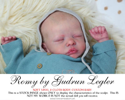 Ultra-Realistic ReBoRn BaBy ~ Romy By Gudrun Legler **Examples Of My Work Included (19"+Full Limbs)