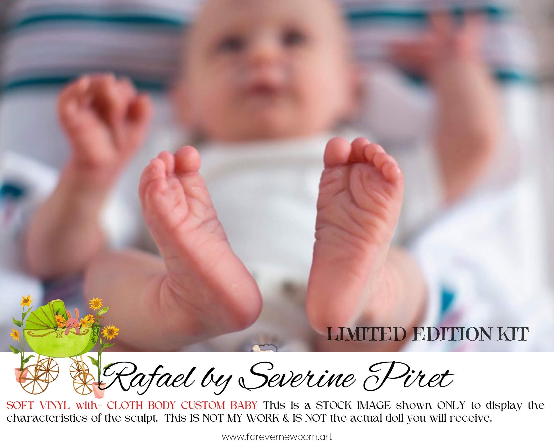 Ultra-Realistic ReBoRn BaBy ~ Rafael by Severine Piret **Examples Of My Work Included (20"+Full Limbs)