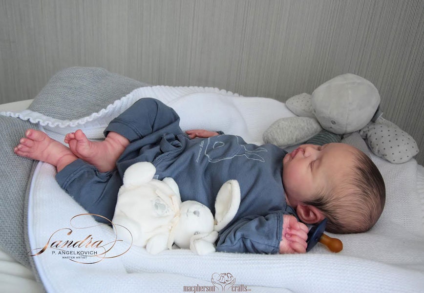 Ultra-Realistic ReBoRn BaBy ~ Yousef by Bonnie Sieben **Examples Of My Work Included (20" Full Limbs)