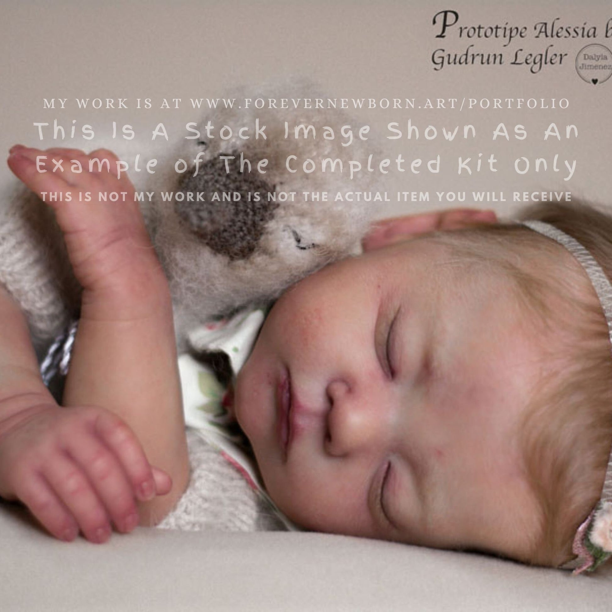 Ultra-Realistic ReBoRn BaBy ~ Alessia By Gudrun Legler **Examples Of My Work Included (20"+Full Limbs)