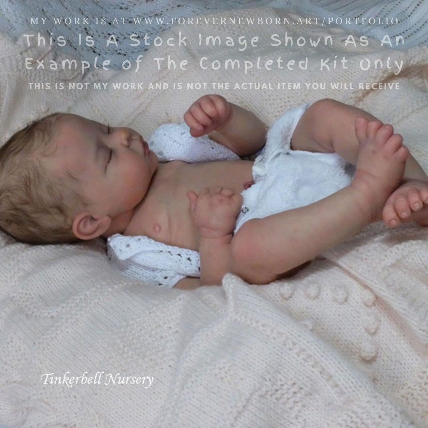 Ultra-Realistic ReBoRn BaBy ~ Amy by Linda Murray **Examples Of My Work Included (19 Inches & 3/4 Limbs)
