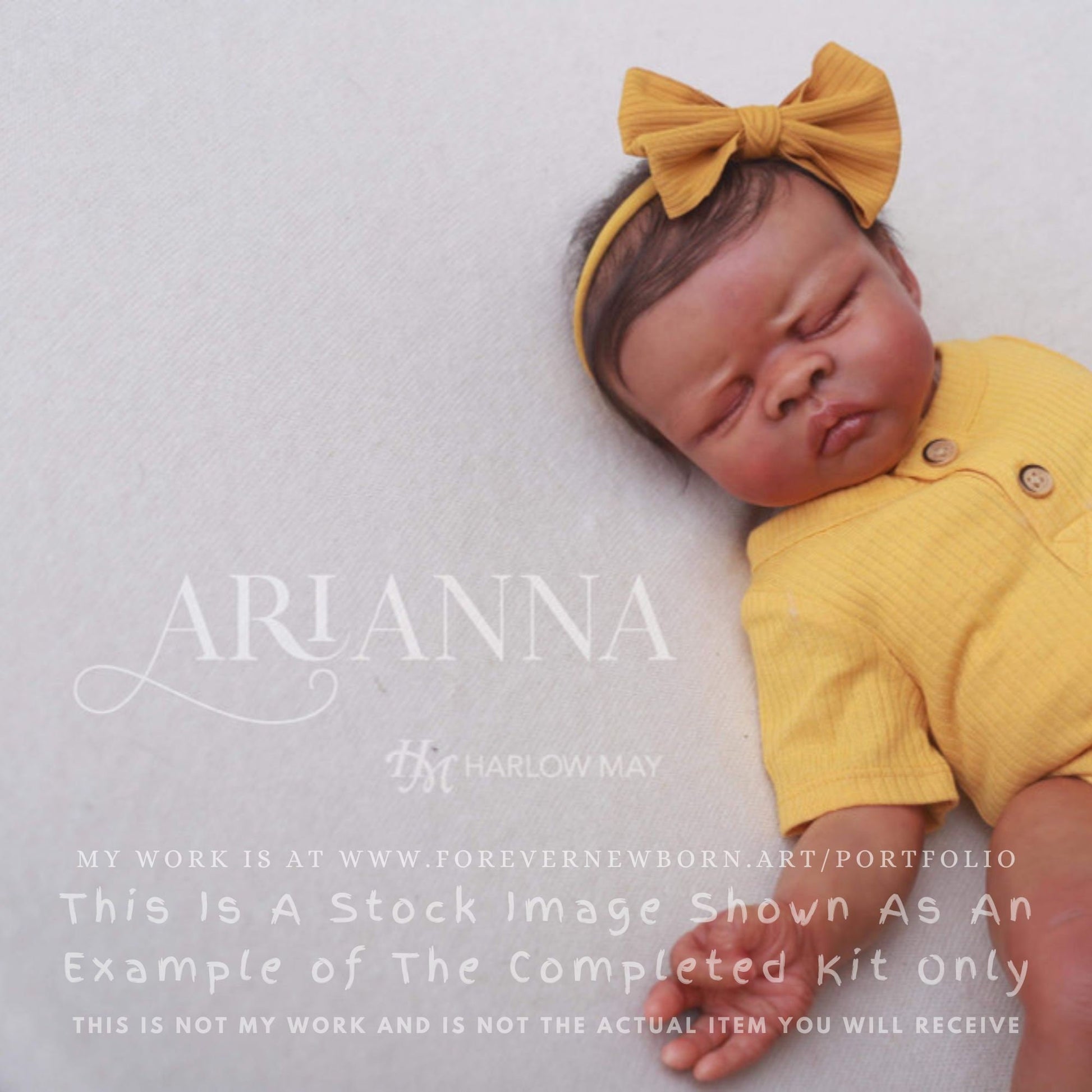 Ultra-Realistic ReBoRn BaBy ~ Arianna By Jamie Lynn Powers **Examples Of My Work Included (21"+Full Limbs)