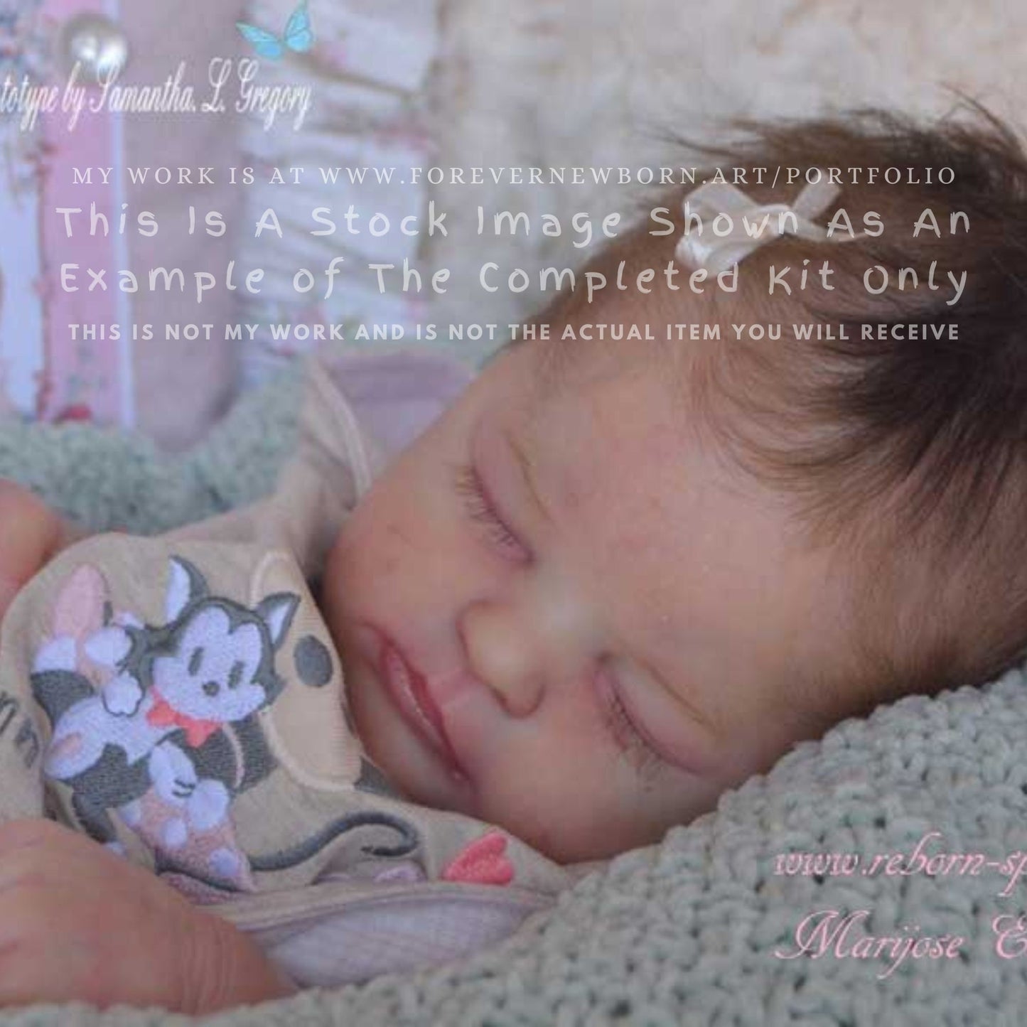 Ultra-Realistic ReBoRn BaBy ~ Bellami by Samantha Gregory **Examples Of My Work Included (20"+Full Limbs)