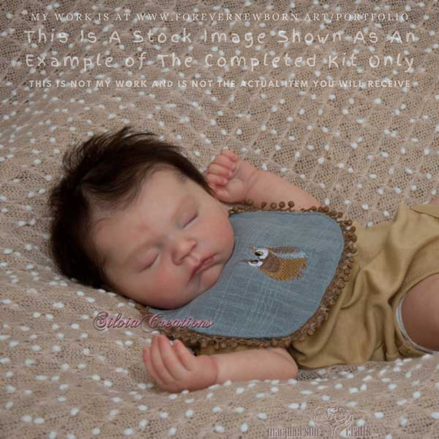 Ultra-Realistic ReBoRn BaBy ~ Gabriel by Eva Brilli **Examples Of My Work Included (19"+Full Limbs)