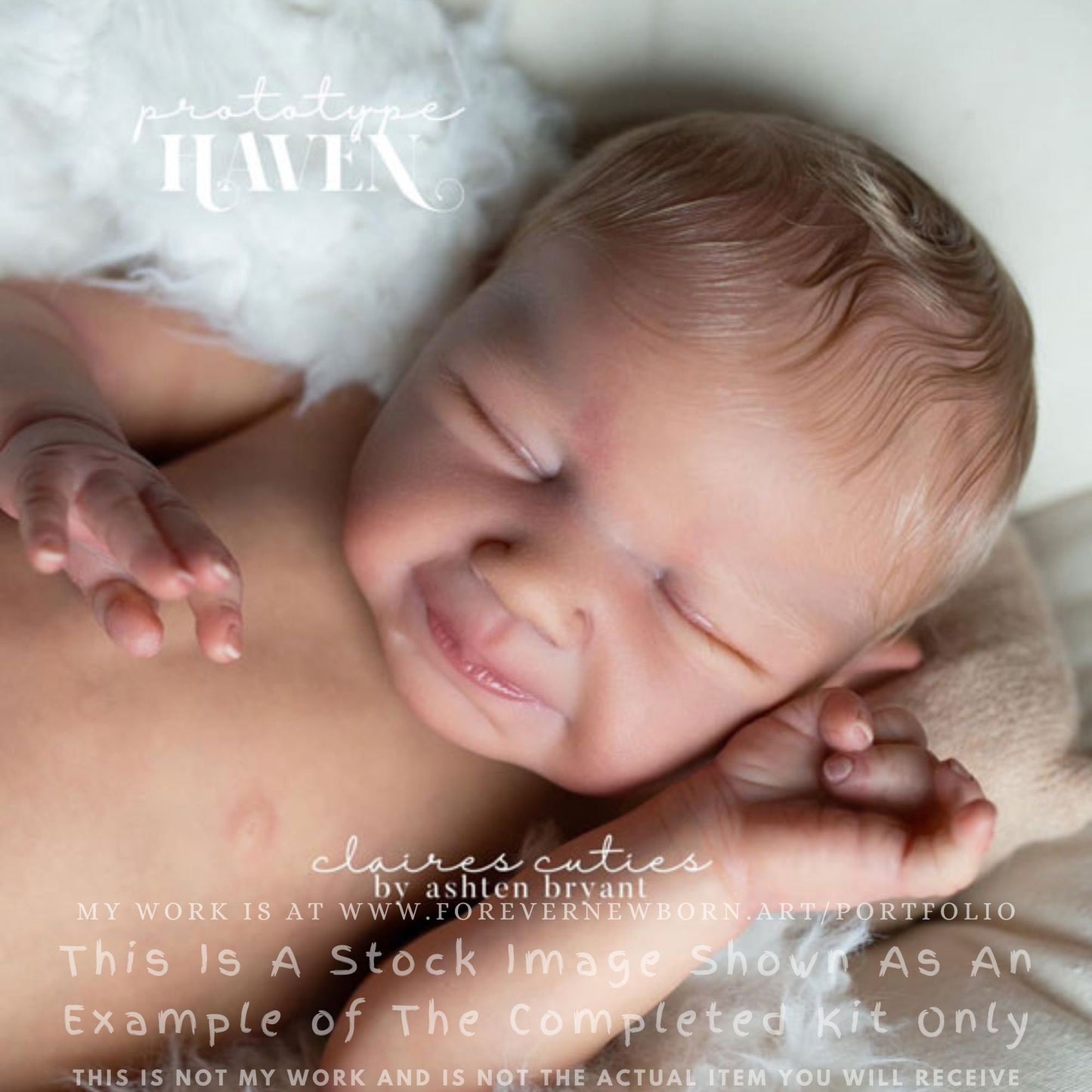 Ultra-Realistic ReBoRn BaBy ~ Haven by Dawn McLeod **Examples Of My Work Included (20"+Full Limbs)