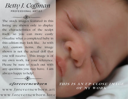 Ultra-Realistic ReBoRn BaBy ~ Pip by Cassie Brace **Examples Of My Work Included (17"+Full Limbs)
